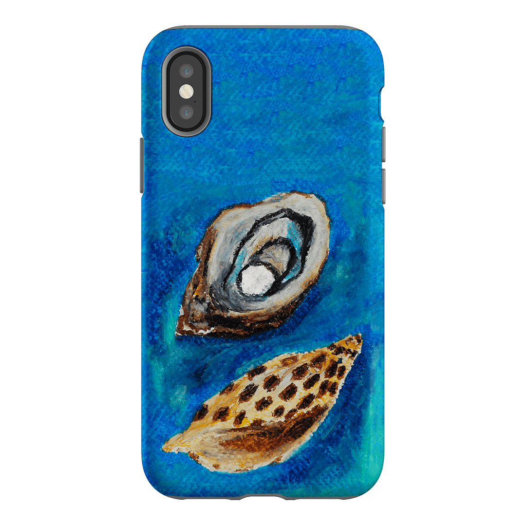 Sea Shells Printed Phone Cases iPhone XS / Armoured by Lisa Hu - The Dairy