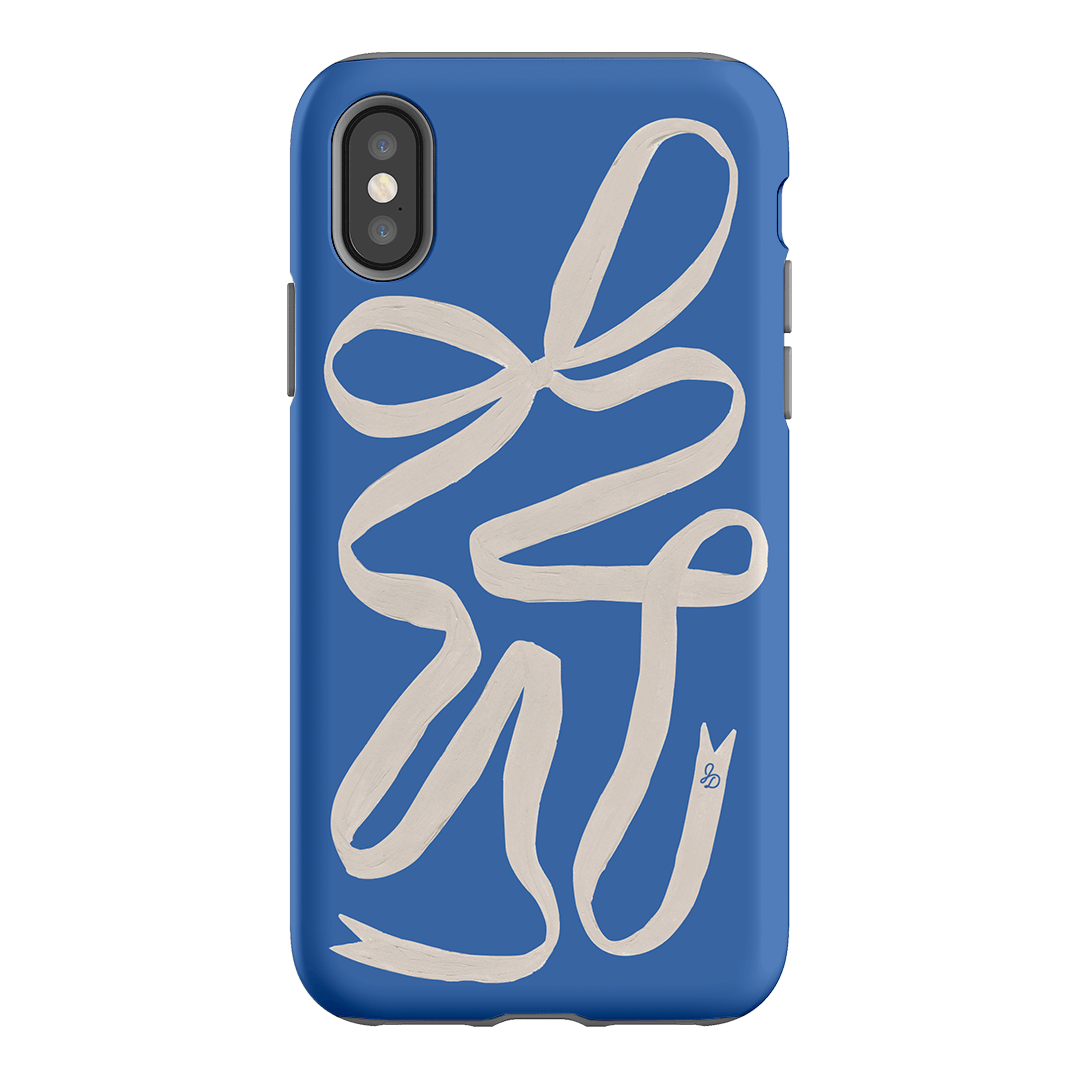 Something Blue Ribbon Printed Phone Cases iPhone XS / Armoured by Jasmine Dowling - The Dairy