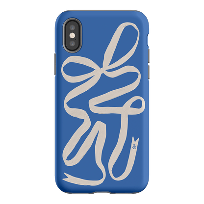 Something Blue Ribbon Printed Phone Cases iPhone XS / Armoured by Jasmine Dowling - The Dairy