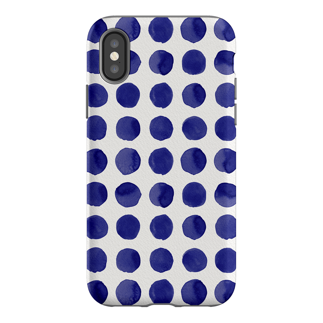 Spots in Blueberry Printed Phone Cases by The Dairy - The Dairy