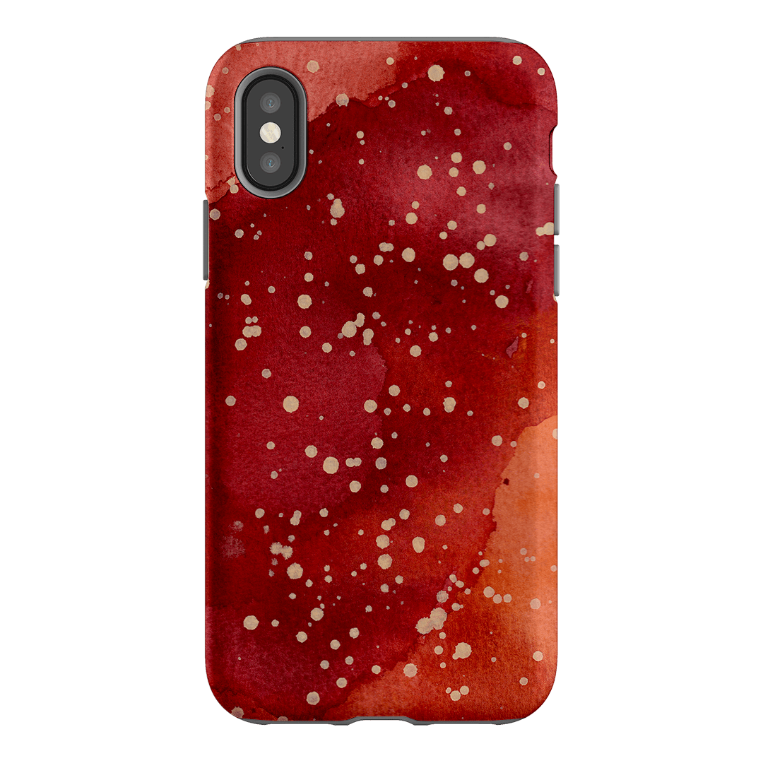 Spotty Rust Printed Phone Cases iPhone XS / Armoured by The Dairy - The Dairy