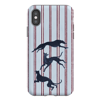 Stripey Hounds Printed Phone Cases iPhone XS / Armoured by Lisa Hu - The Dairy