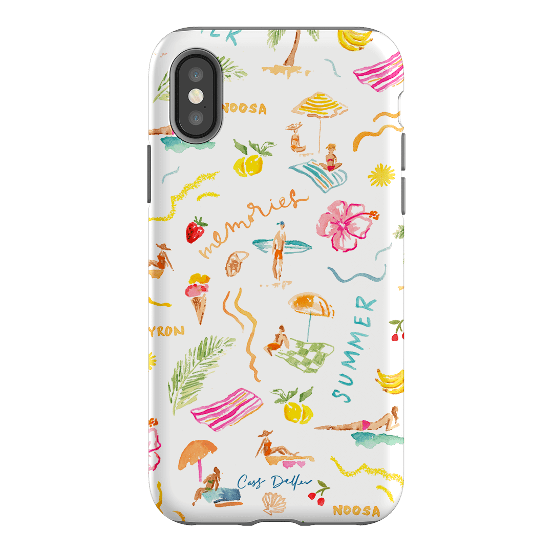 Summer Memories Printed Phone Cases iPhone XS / Armoured by Cass Deller - The Dairy