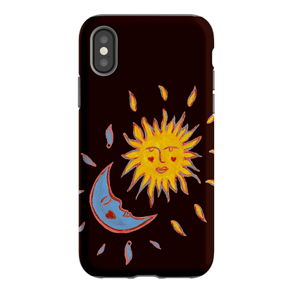 Sun & Moon Plum Printed Phone Cases iPhone XS / Armoured by BG. Studio - The Dairy
