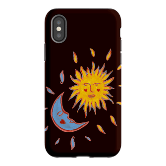 Sun & Moon Plum Printed Phone Cases iPhone XS / Armoured by BG. Studio - The Dairy