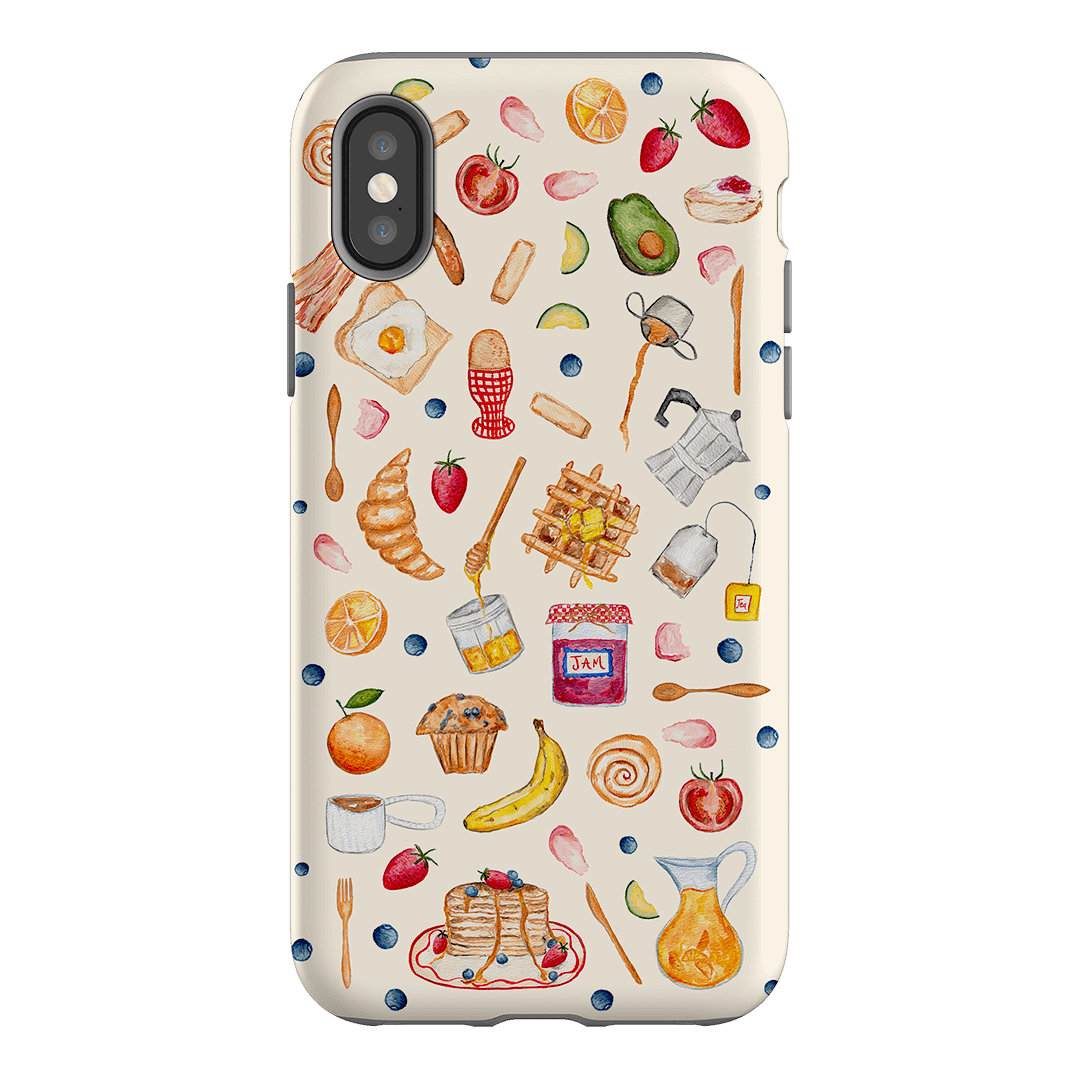 Sunday Breakfast Printed Phone Cases iPhone XS / Armoured by BG. Studio - The Dairy