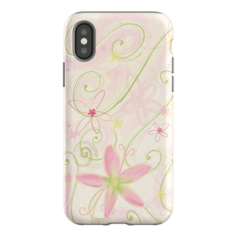 Swirl Pink Printed Phone Cases iPhone XS / Armoured by Kayla Carr - The Dairy