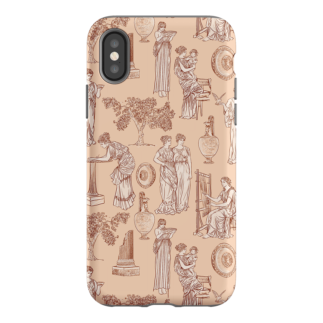 Symposium Rosewater Printed Phone Cases iPhone XS / Armoured by Veronica Tucker - The Dairy
