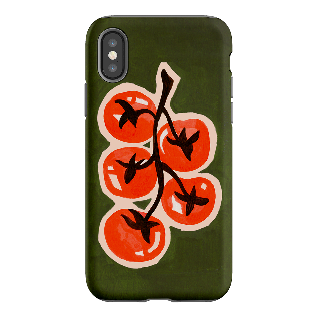 Tomatoes Printed Phone Cases iPhone XS / Armoured by Studio Bon - The Dairy