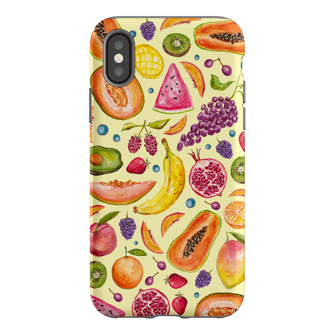 Tutti Fruitti Printed Phone Cases iPhone XS / Armoured by BG. Studio - The Dairy
