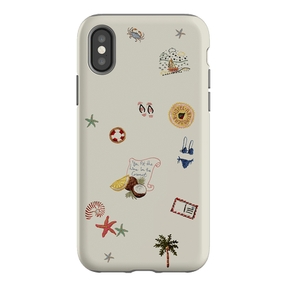 Vacay All Day Cream Printed Phone Cases by Antipodean - The Dairy