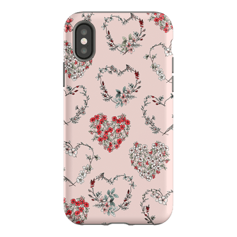 Wild Heart Wreath Printed Phone Cases iPhone XS / Armoured by Typoflora - The Dairy