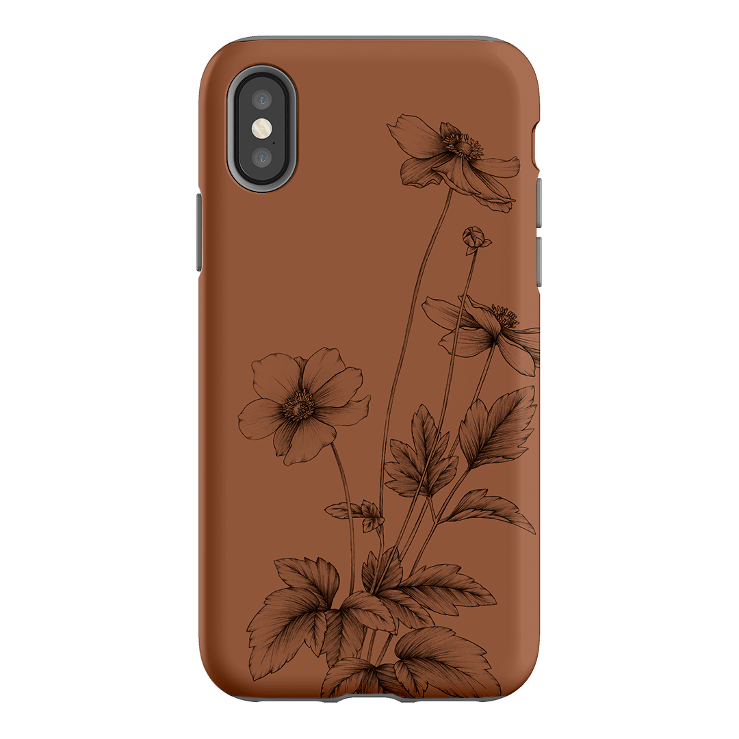 Windflowers Study Printed Phone Cases iPhone XS / Armoured by Typoflora - The Dairy