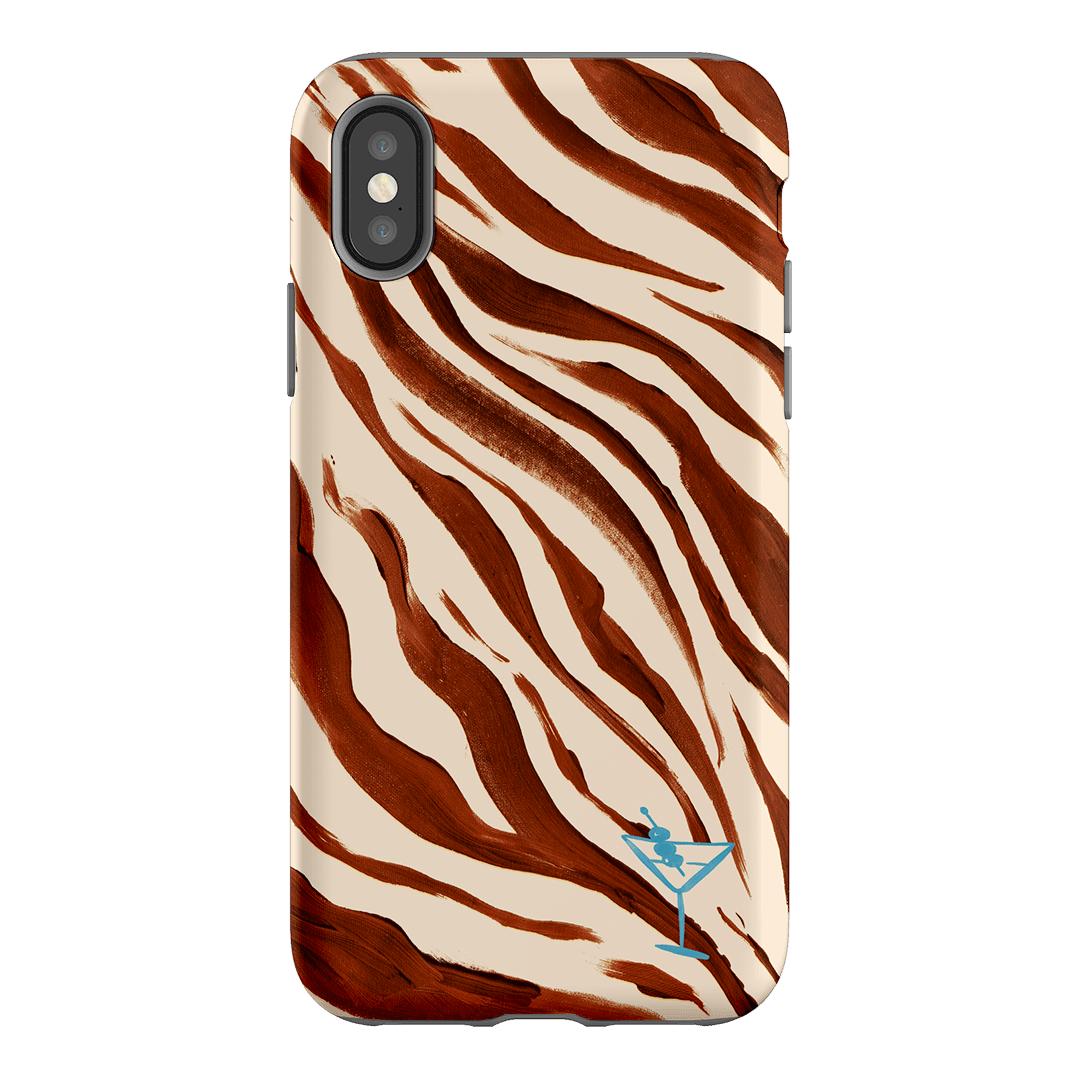 Zebra Tini Printed Phone Cases iPhone XS / Armoured by Charlie Taylor - The Dairy