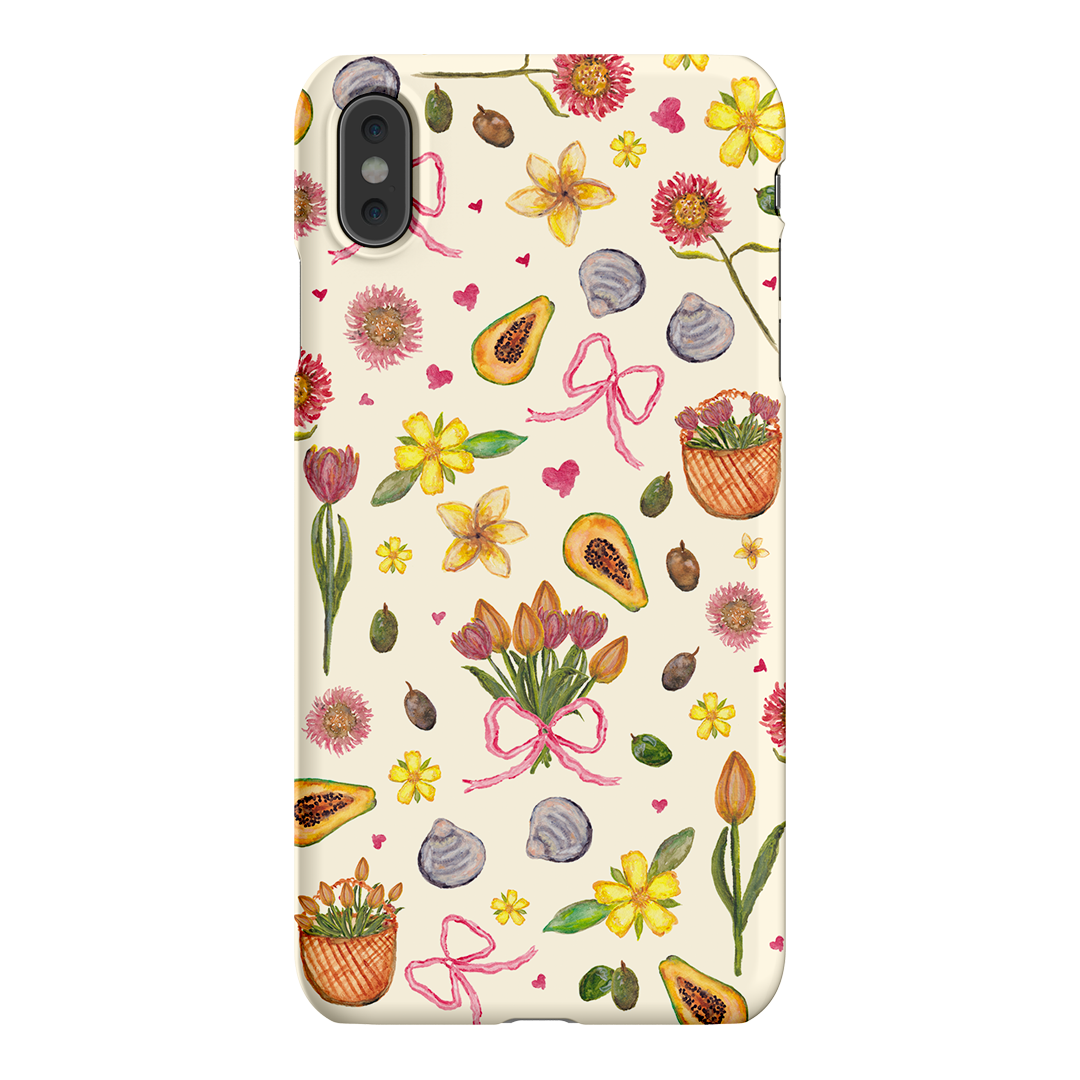 Bouquets & Bows Printed Phone Cases iPhone XS Max / Snap by BG. Studio - The Dairy