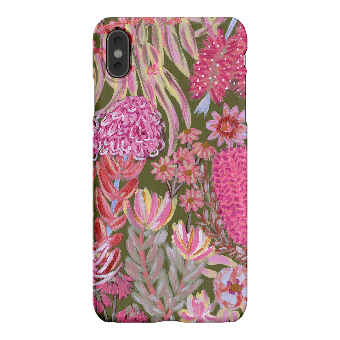 Floral Island Printed Phone Cases iPhone XS Max / Snap by Amy Gibbs - The Dairy