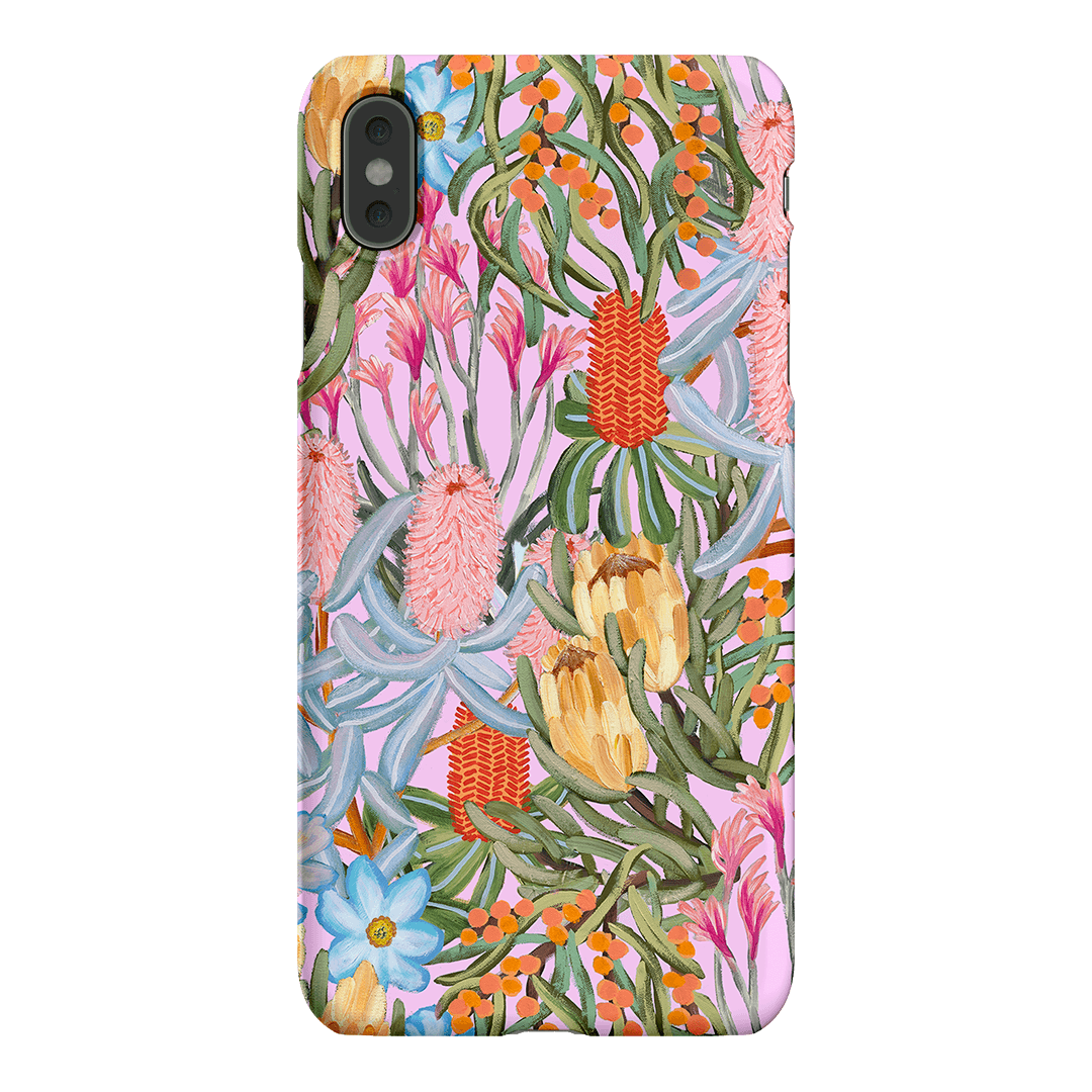Floral Sorbet Printed Phone Cases iPhone XS Max / Snap by Amy Gibbs - The Dairy