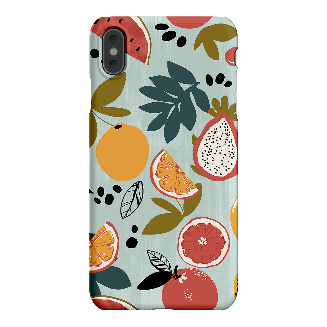 Fruit Market Printed Phone Cases iPhone XS Max / Snap by Charlie Taylor - The Dairy