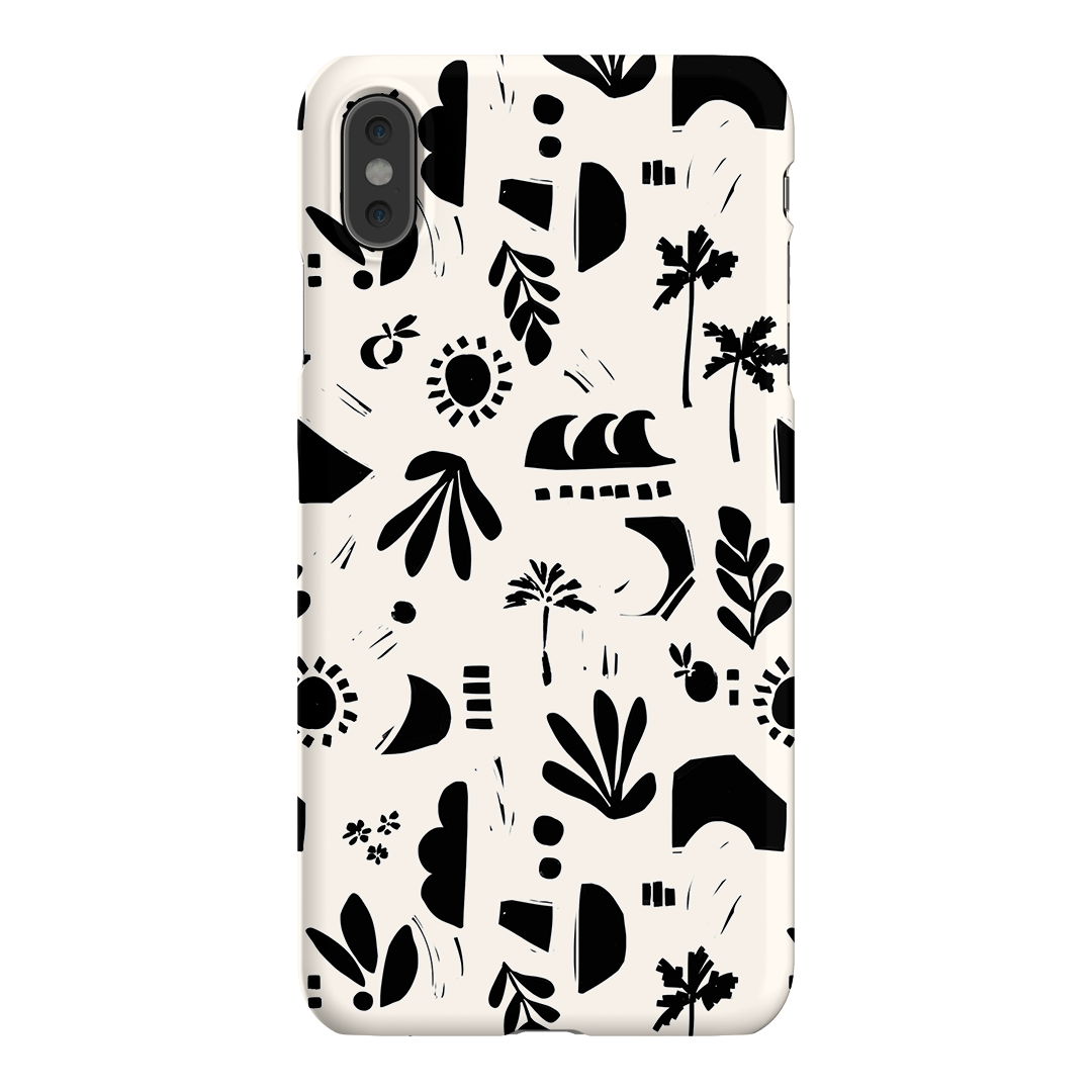 Inky Beach Printed Phone Cases iPhone XS Max / Snap by Charlie Taylor - The Dairy