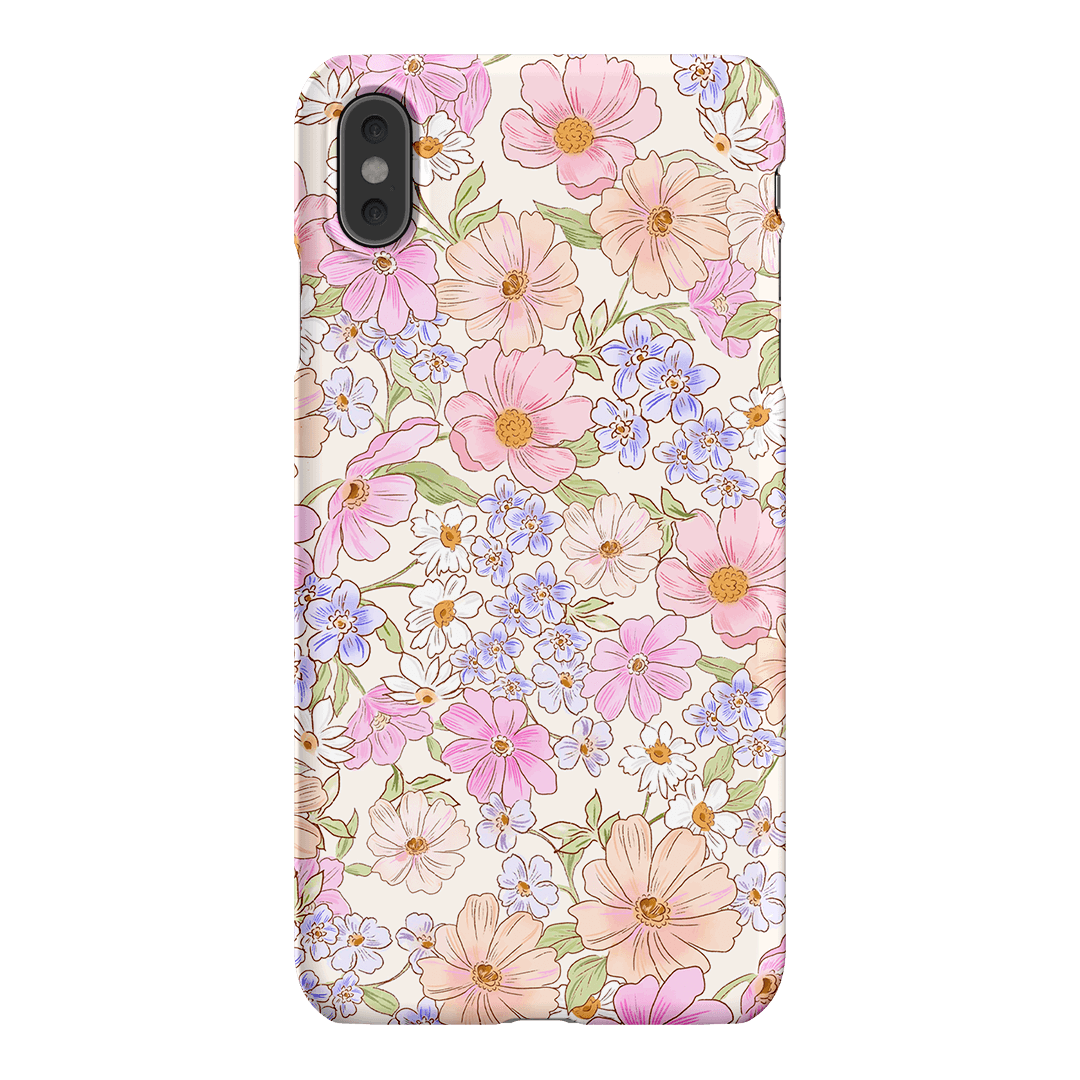 Lillia Flower Printed Phone Cases iPhone XS Max / Snap by Oak Meadow - The Dairy