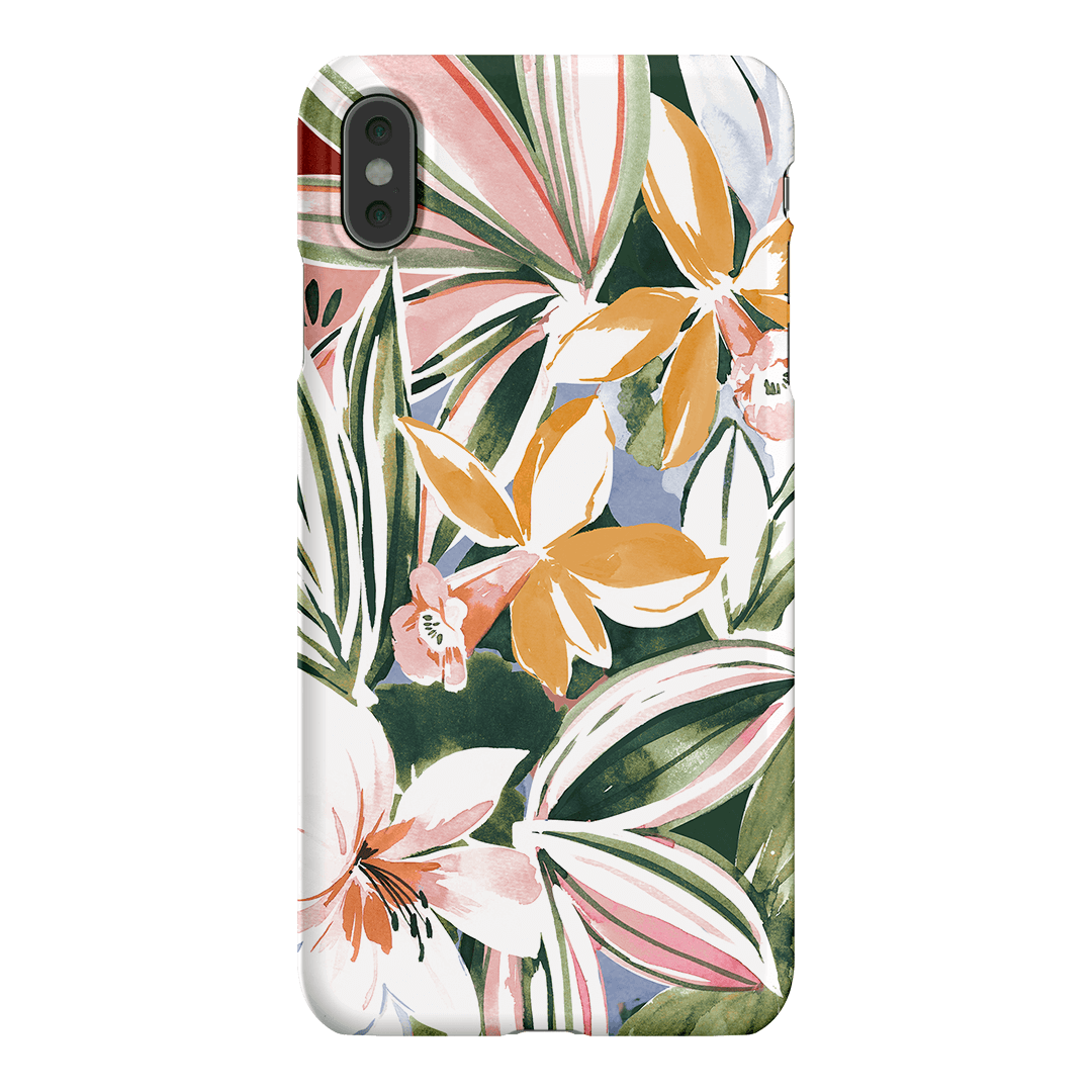 Painted Botanic Printed Phone Cases iPhone XS Max / Snap by Charlie Taylor - The Dairy