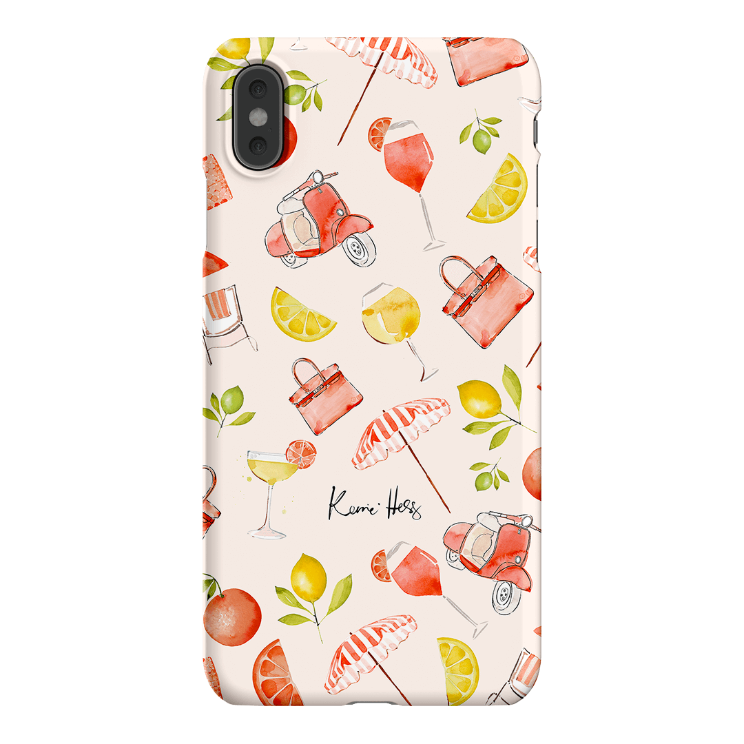 Positano Printed Phone Cases iPhone XS Max / Snap by Kerrie Hess - The Dairy