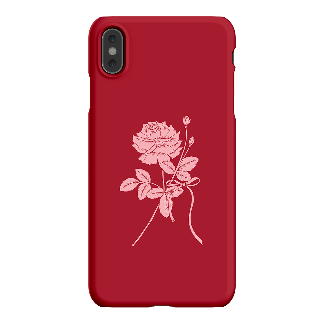 Rouge Printed Phone Cases iPhone XS Max / Snap by Typoflora - The Dairy
