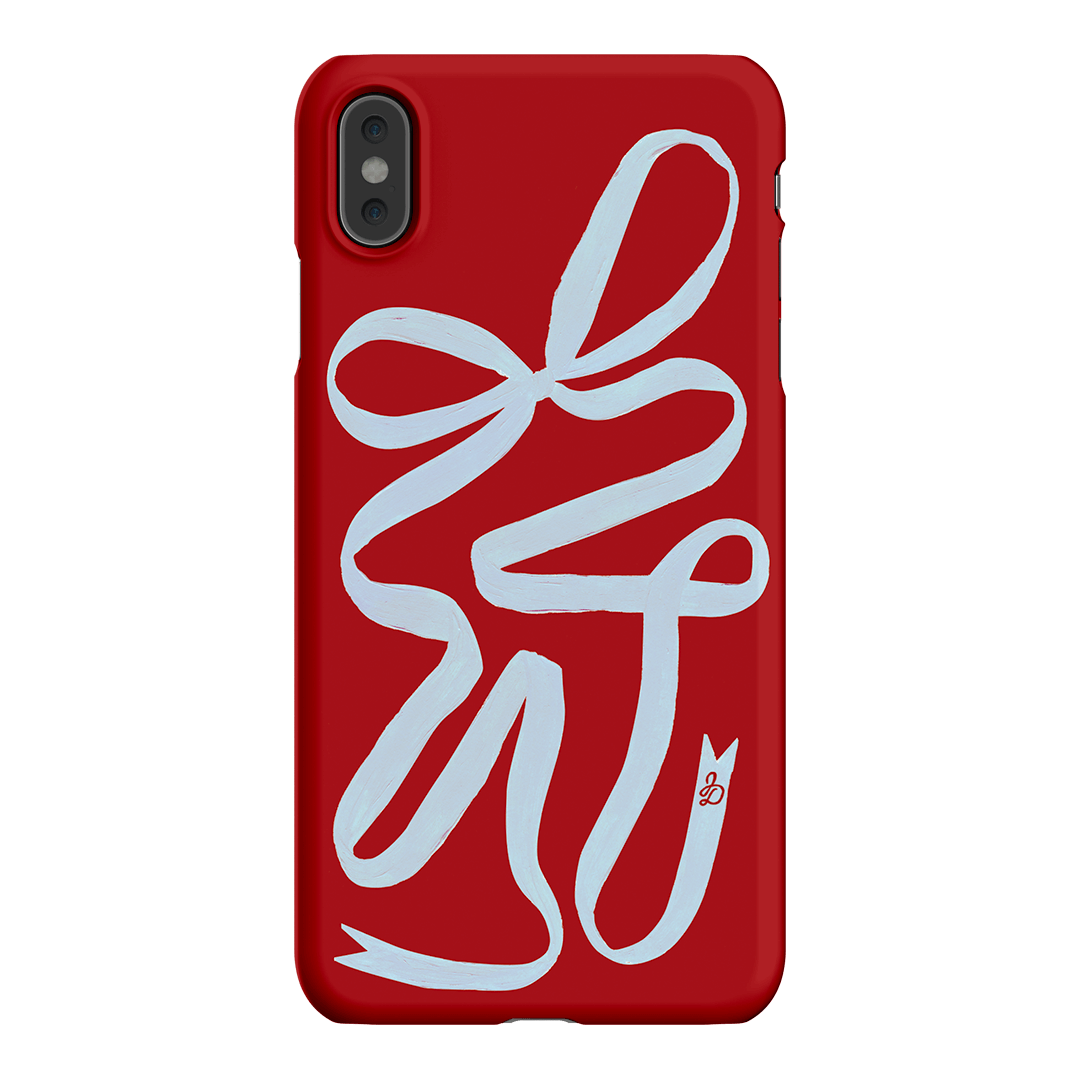 Cottage Ribbon Printed Phone Cases iPhone XS Max / Snap by Jasmine Dowling - The Dairy