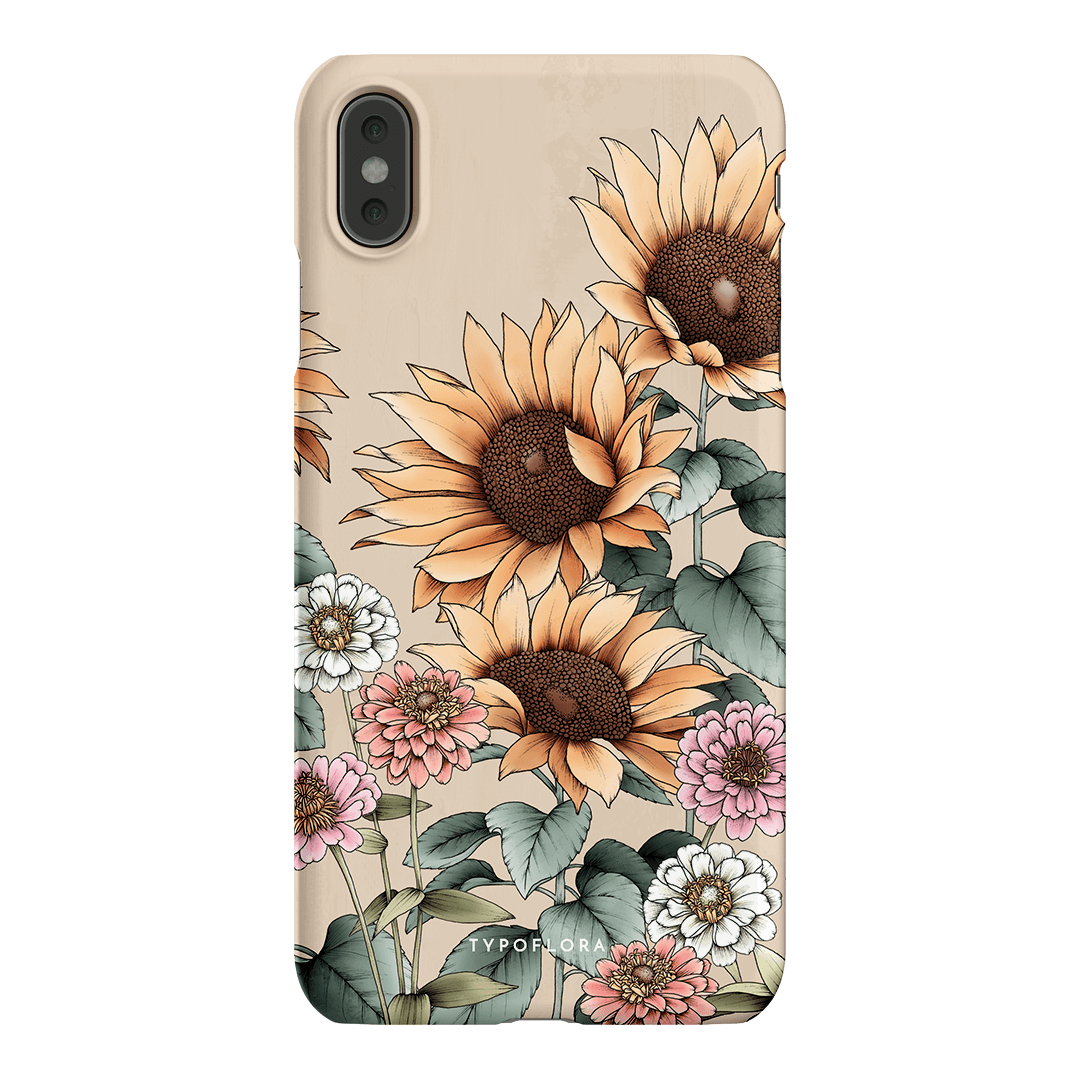 Summer Blooms Printed Phone Cases iPhone XS Max / Snap by Typoflora - The Dairy