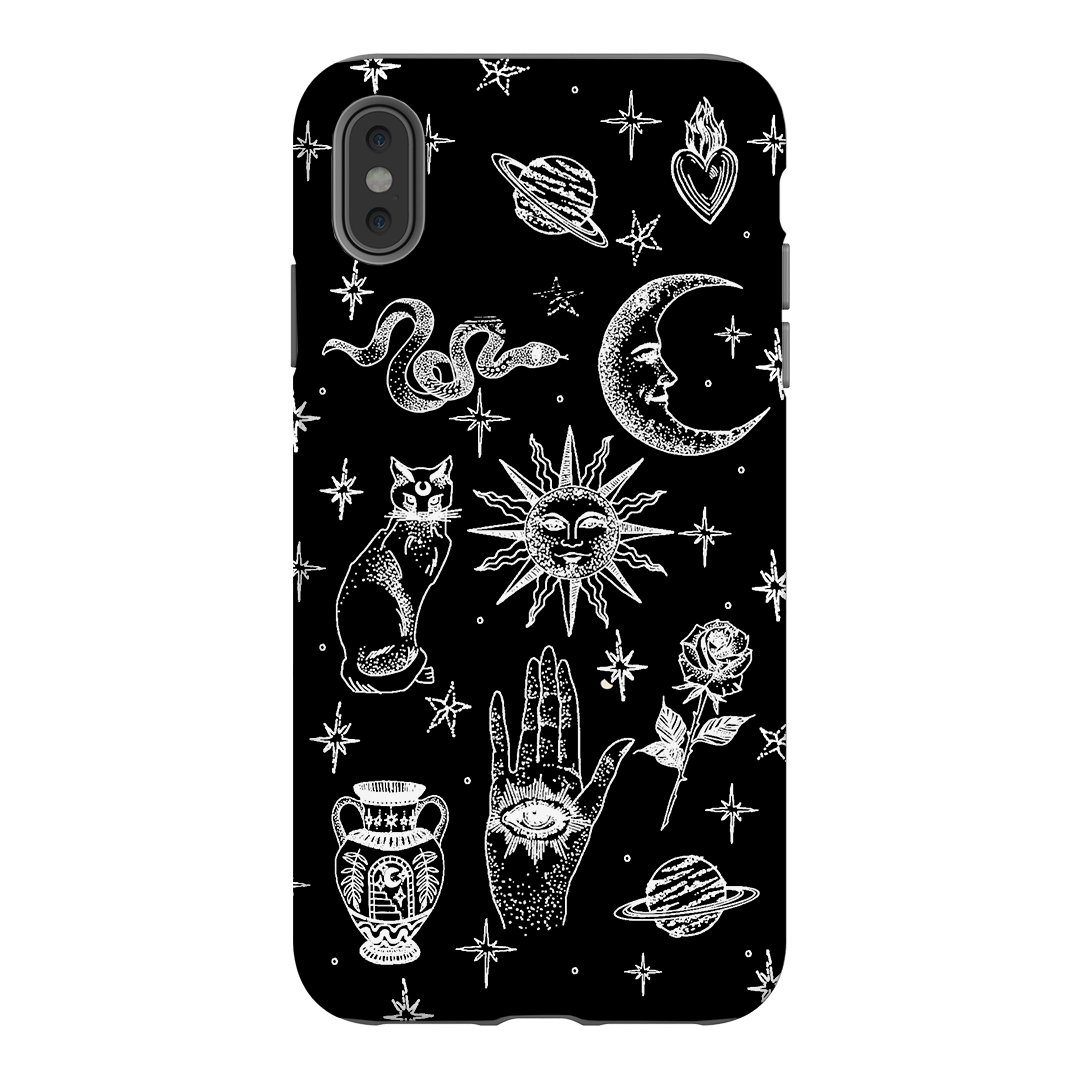 Astro Flash Monochrome Printed Phone Cases iPhone XS Max / Armoured by Veronica Tucker - The Dairy
