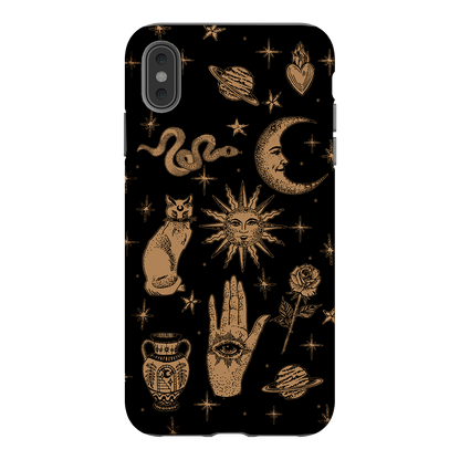 Astro Flash Noir Printed Phone Cases by Veronica Tucker - The Dairy