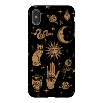 Astro Flash Noir Printed Phone Cases by Veronica Tucker - The Dairy
