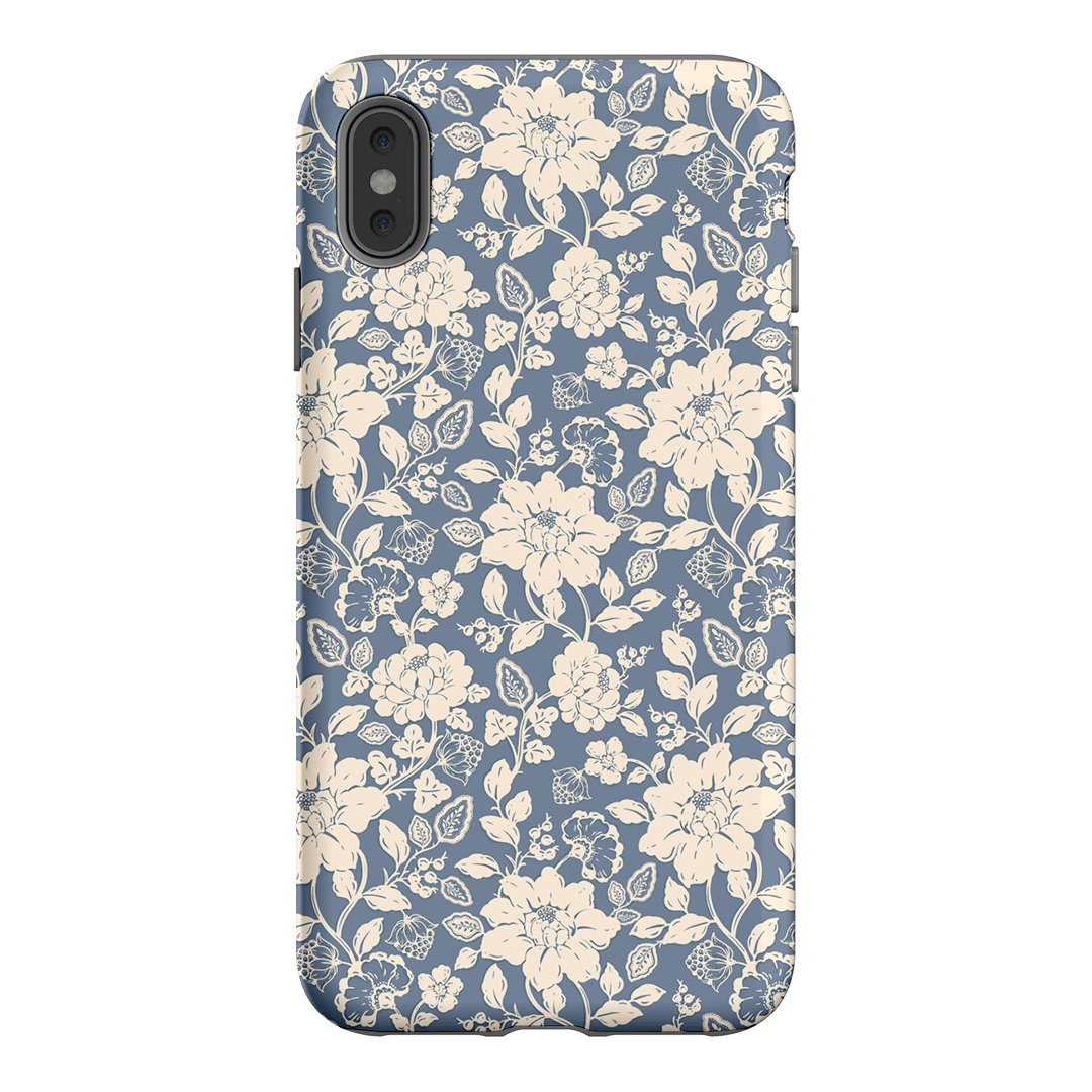 Blue Garden Printed Phone Cases iPhone XS Max / Armoured by Kasiags Art - The Dairy