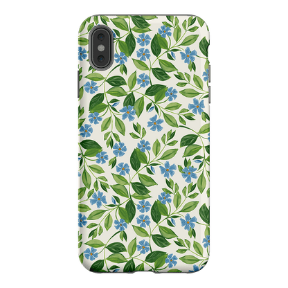 Blue Vines Printed Phone Cases iPhone XS Max / Armoured by Ellie Mae - The Dairy
