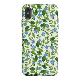 Blue Vines Printed Phone Cases iPhone XS Max / Armoured by Ellie Mae - The Dairy