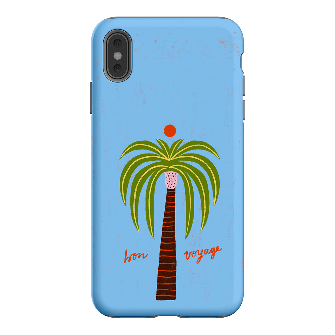 Bon Voyage Blue Printed Phone Cases iPhone XS Max / Armoured by Marie Faurrite - The Dairy