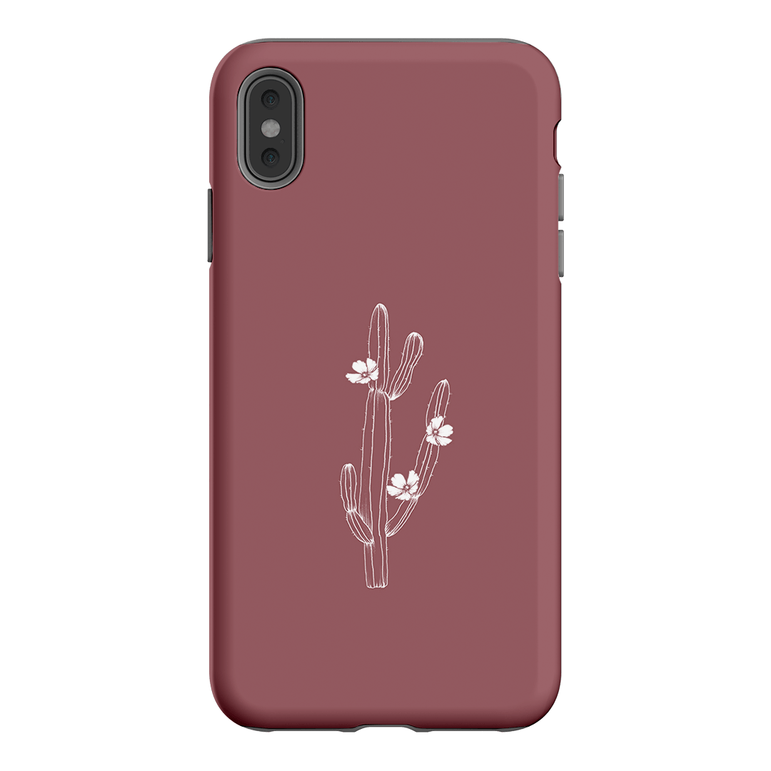 Cactus Flower Printed Phone Cases iPhone XS Max / Armoured by Typoflora - The Dairy