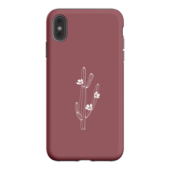 Cactus Flower Printed Phone Cases iPhone XS Max / Armoured by Typoflora - The Dairy