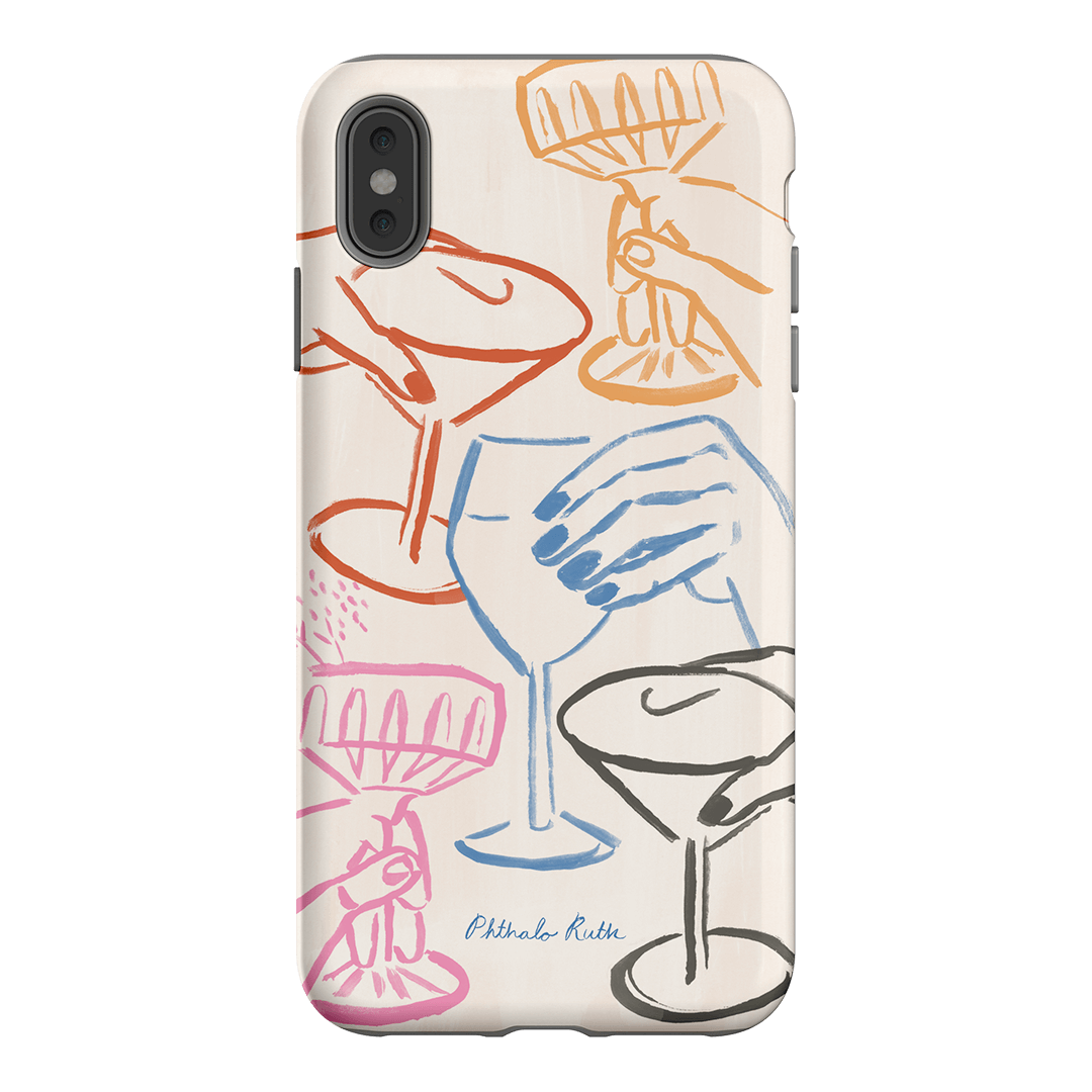 Cheers Multi Printed Phone Cases iPhone XS Max / Armoured by Phthalo Ruth - The Dairy