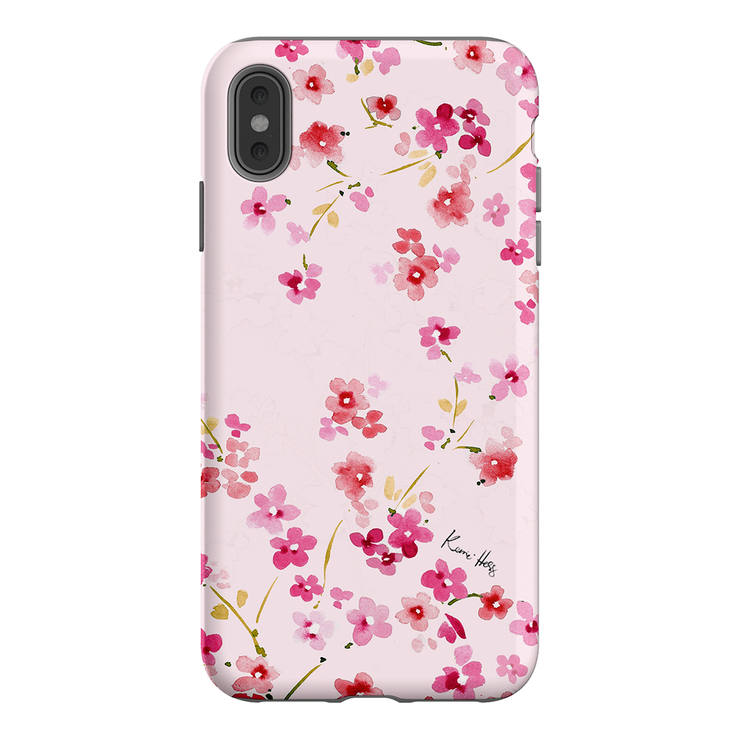 Cherry Blossom Printed Phone Cases iPhone XS Max / Armoured by Kerrie Hess - The Dairy