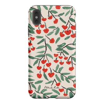 Cherry Love Printed Phone Cases iPhone XS Max / Armoured by Phthalo Ruth - The Dairy