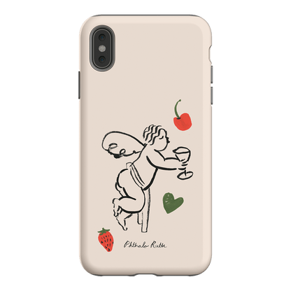 Cherub Printed Phone Cases iPhone XS Max / Armoured by Phthalo Ruth - The Dairy