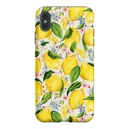 Citrus Lemon Printed Phone Cases iPhone XS Max / Armoured by Ellie Mae - The Dairy