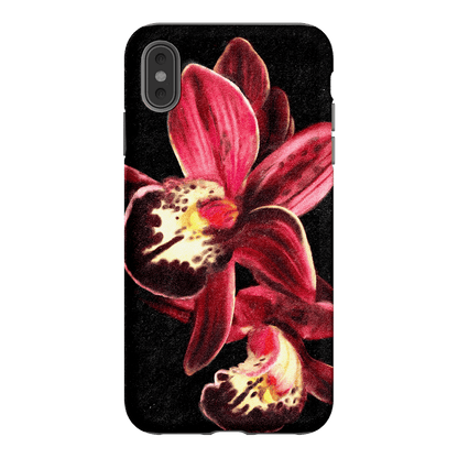 Deep Orchid Printed Phone Cases iPhone XS Max / Armoured by Sally Hungerford - The Dairy