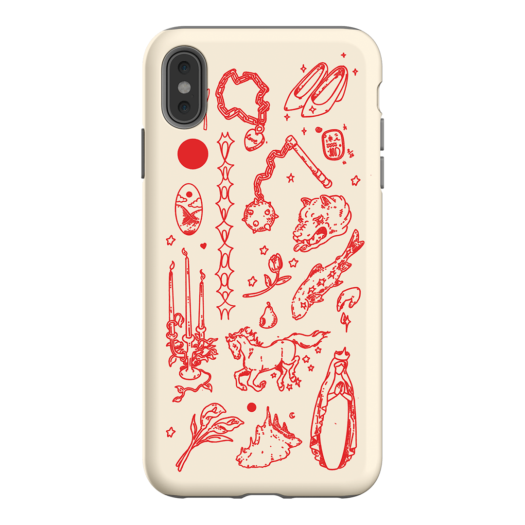 Dreamcore Cream Printed Phone Cases iPhone XS Max / Armoured by Easty Beasty - The Dairy