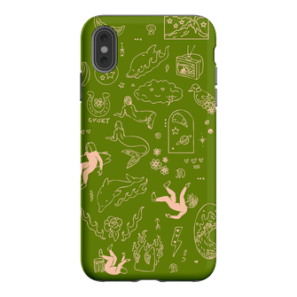 Easty Flash Green Printed Phone Cases iPhone XS Max / Armoured by Easty Beasty - The Dairy