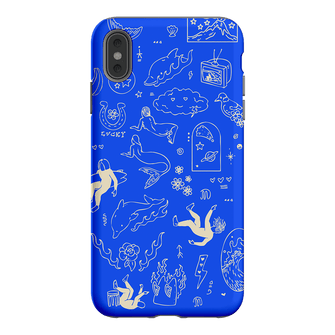 Easty Flash Blue Printed Phone Cases iPhone XS Max / Armoured by Easty Beasty - The Dairy