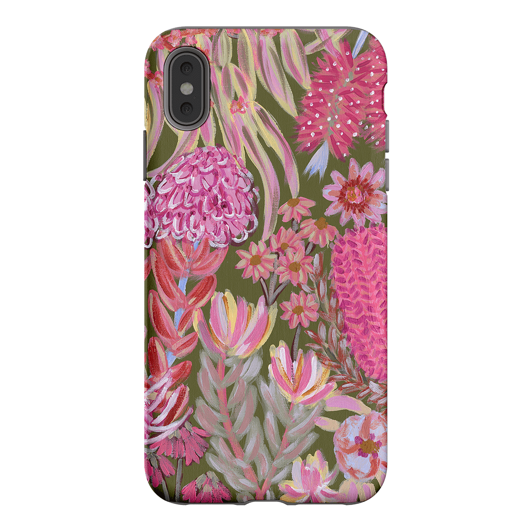 Floral Island Printed Phone Cases iPhone XS Max / Armoured by Amy Gibbs - The Dairy