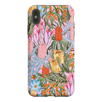 Floral Sorbet Printed Phone Cases iPhone XS Max / Armoured by Amy Gibbs - The Dairy