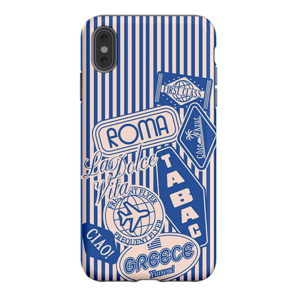 Frequent Flyer Printed Phone Cases iPhone XS Max / Armoured by The Dairy - The Dairy
